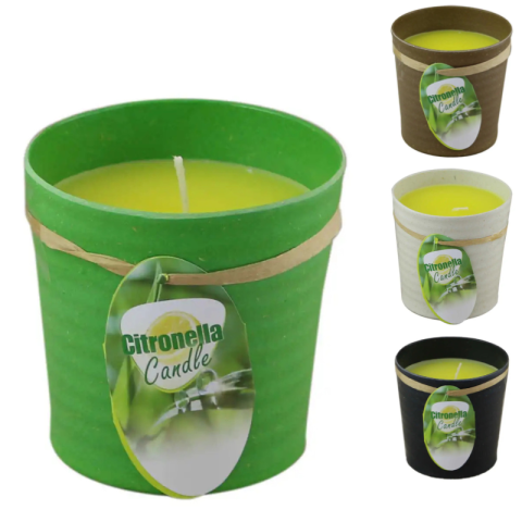 Lumânari și candele - Lumanare parfumata Citronella Candle 9 x 9 cm modele diferite