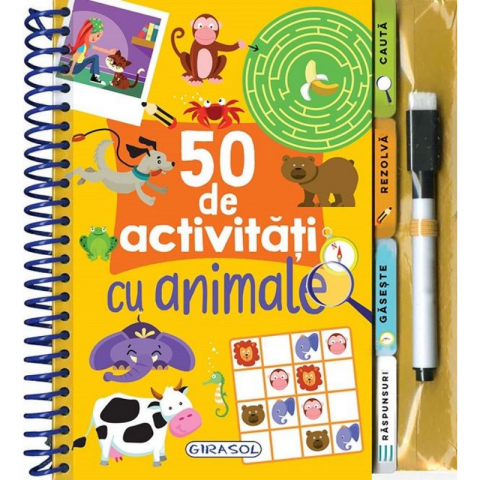 Cărți - 50 de activitati cu animale