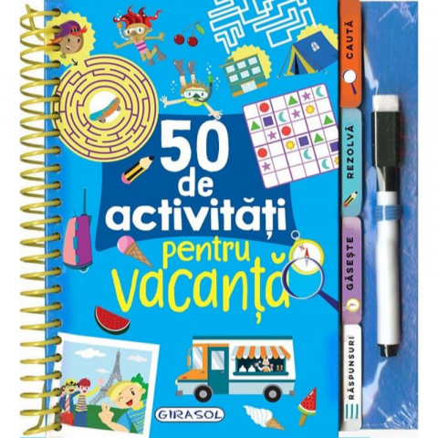 Cărți - 50 de activitati pentru vacanta