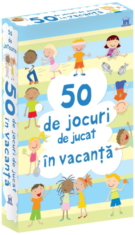 Hobby și activități pentru copii - 50 de jocuri de jucat in vacanta cu jetoane