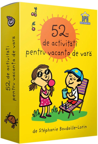 Noutăți Librăria Compas - 52 de activitati pentru vacanta de vara - Stephanie Boudaille-Lorin