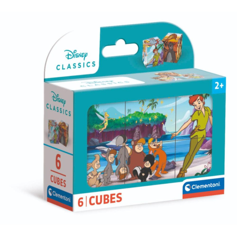 Jucării și jocuri - Puzzle Clementoni Disney Classics 6 cuburi 13 x 5 x 12 cm