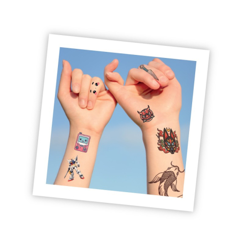 Set 75 de tatuaje temporare Manga [3]