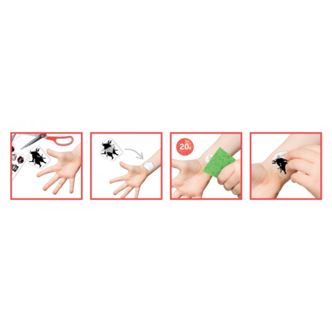 Set 75 de tatuaje temporare Manga [2]