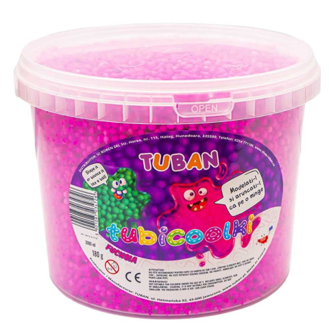 Accesorii craft - Tubicoolki - Bilute polistiren 3L Fucsia