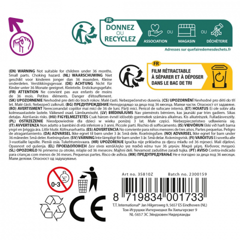 Acadea surpriză unicorn 10 cm Toi-Toys [3]