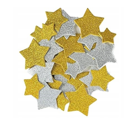 Accesorii creatie colorarte glitter 11.5x7cm 3 buc /set [1]