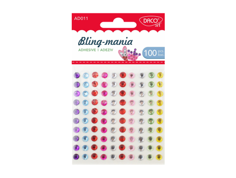 Artă și creativitate - Accesorii craft 100/set Diamante bling mania Daco