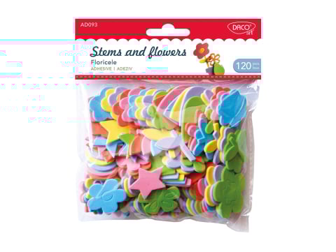 Accesorii craft - Accesorii craft ad093 floricele spuma aa daco