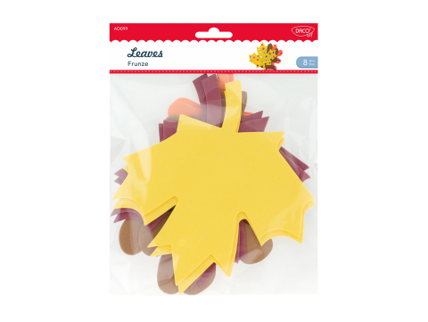 Accesorii craft - Accesorii craft spuma Frunze 8/set Daco