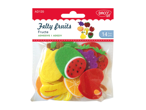 Accesorii craft - Accesorii craft fructe pasla Daco