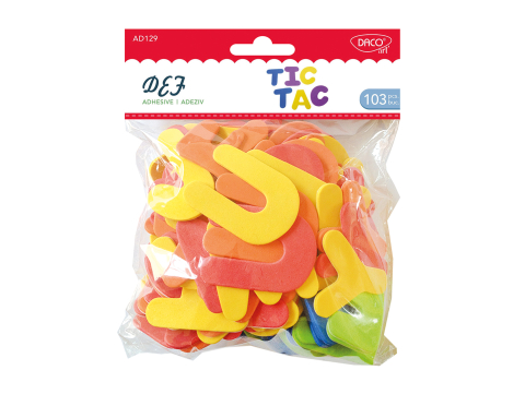 Accesorii craft - Accesorii craft ad129 litere daef aa spuma daco