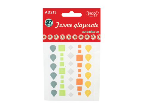 Accesorii craft - Accesorii craft - Forme glazurate 37/set Daco