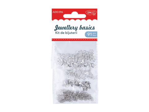 Noutăți Librăria Compas - Accesorii craft - Kit de bijuterii 91/set Daco