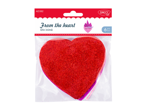 Accesorii craft - Accesorii craft - Din inima 6/set Daco