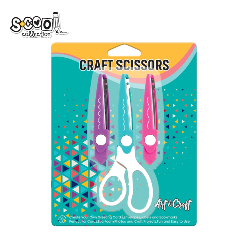 Foarfece școlare - Accesorii craft foarfeca cu 3 lame interschimbabile S Cool Collection