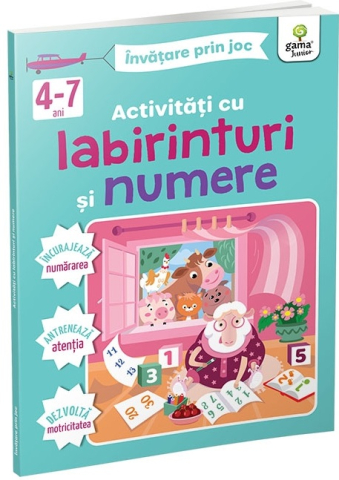 Cărți - Activitati cu labirinturi si numere