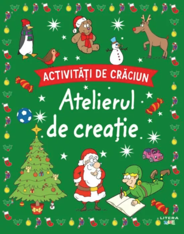 Cărți de activități și colorat - Activitati de Craciun. Atelierul de creatie