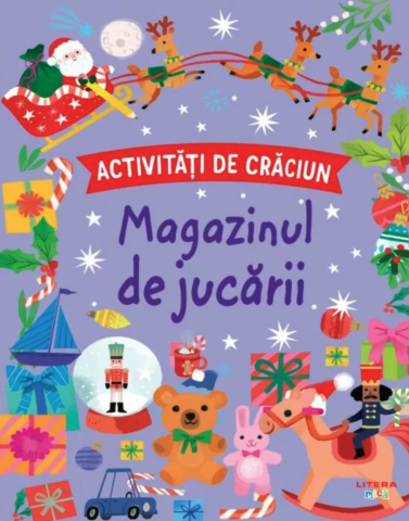 Cărți de activități și colorat - Activitati de Craciun. Magazinul de jucarii
