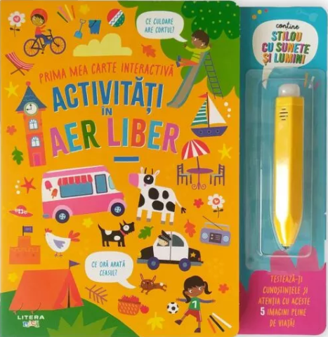 Noutăți Librăria Compas - Activitati in aer liber. Prima mea carte interactiva