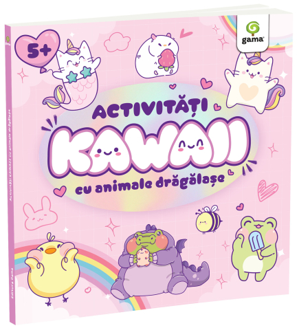 Cărți - Activitati Kawaii cu animale dragalase