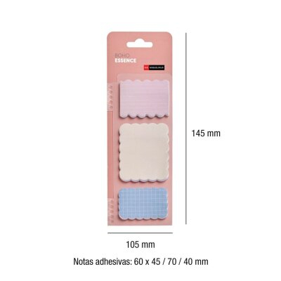 Bloc de notite autoadezive Miquelrius Boho Essence 6 x 7 cm [2]