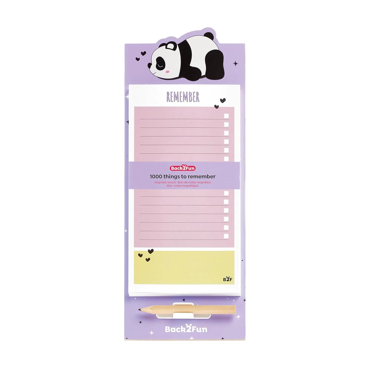 Note adezive - Bloc notes cu magnet si note adezive Back2Fun Miquelrius