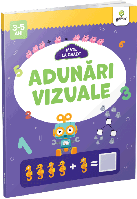 Cărți pentru copii - Adunari vizuale