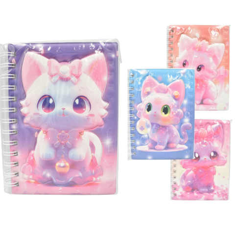 Papetărie și articole din hârtie - Agenda 13x17 cm pisicuta culori diferite