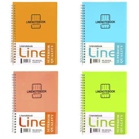 Papetărie și articole din hârtie - Agenda 50K cu spirala dictando 14.5 x 10.1 cm diverse culori