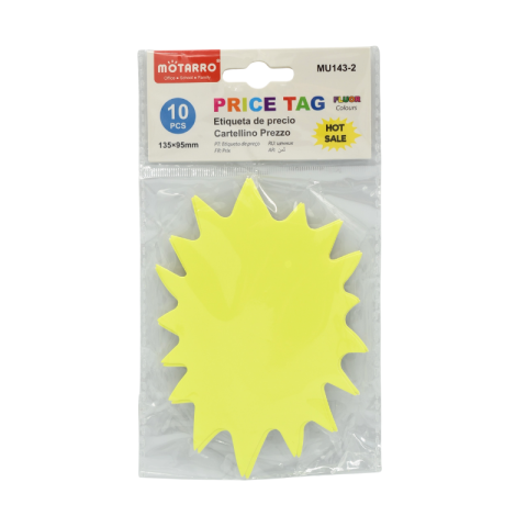 Eticheta de pret 10/set 135x95 mm Motarro [1]