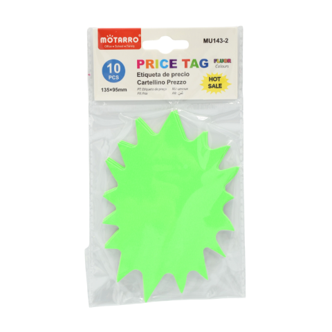 Etichete adezive - Eticheta de pret 10/set 135x95 mm Motarro