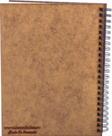 Agenda A5 personalizata din lemn Cea mai buna invatatoare [1]