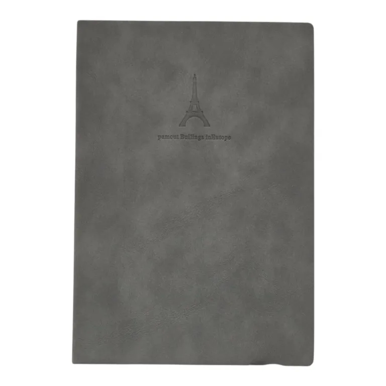 Noutăți Librăria Compas - Agenda dictando cu emblema Turnul Eiffel 25cm /100file Duoguo culori diferite