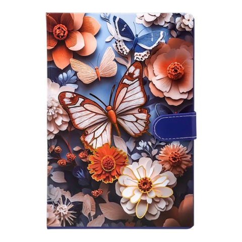 Agenda coperta plastic 15x21 cm Fluture [3]