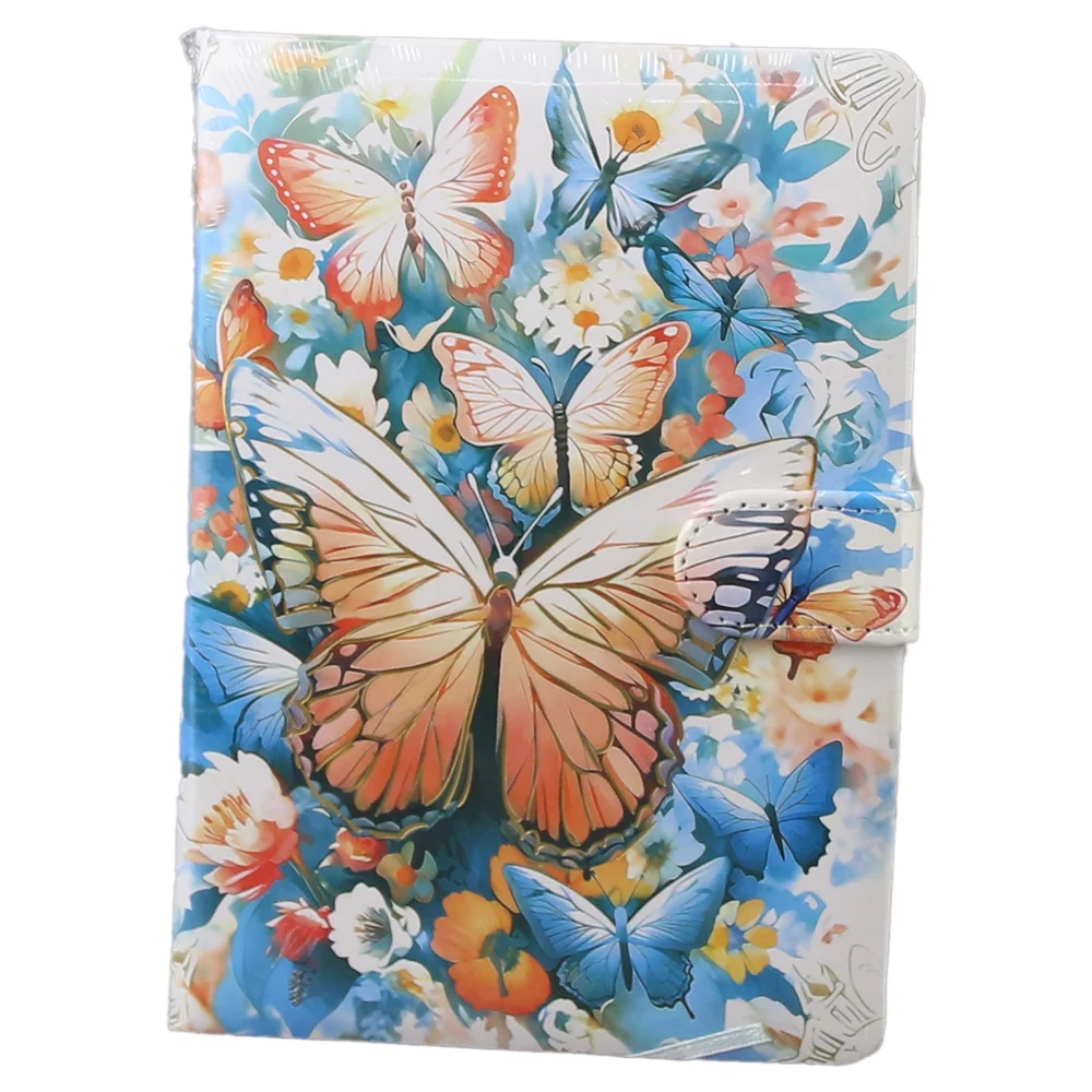 Agende nedatate - Agenda cu inchidere magnetica 13x17.5 cm Fluture