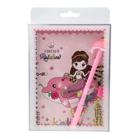 Agenda cu pix 14x21 cm Sirena [4]