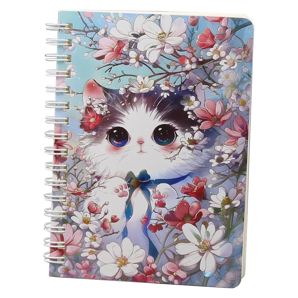 Agenda cu spirala 11x14.5 cm Pisica [1]