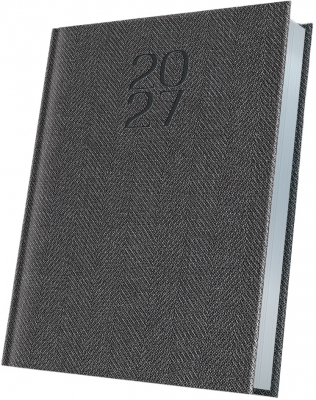 Agende datate - Agenda datata 2027 A5 gri 352 pagini Premium Deluxe Bard