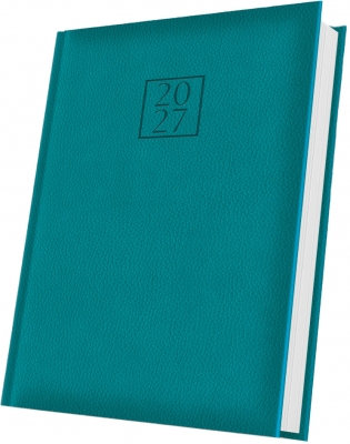 Agende datate - Agenda datata 2027 A5 turcoaz 352 pagini Edolo DeLuxe