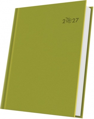 Agende datate - Agenda datata 2027 Herlitz Premium Deluxe Predaia A5 verde 352 pagini