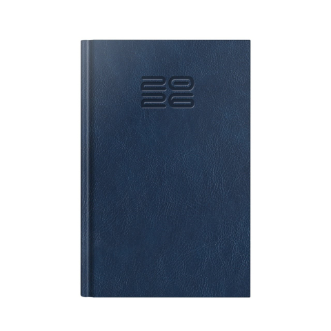 Noutăți Librăria Compas - Agenda datata 2026 A5 albastru 352 pagini Premium Deluxe Chiavenna