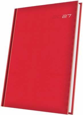 Agende datate - Agenda datata 2027 Herlitz saptamanala A4 Noli rosu 128 pagini