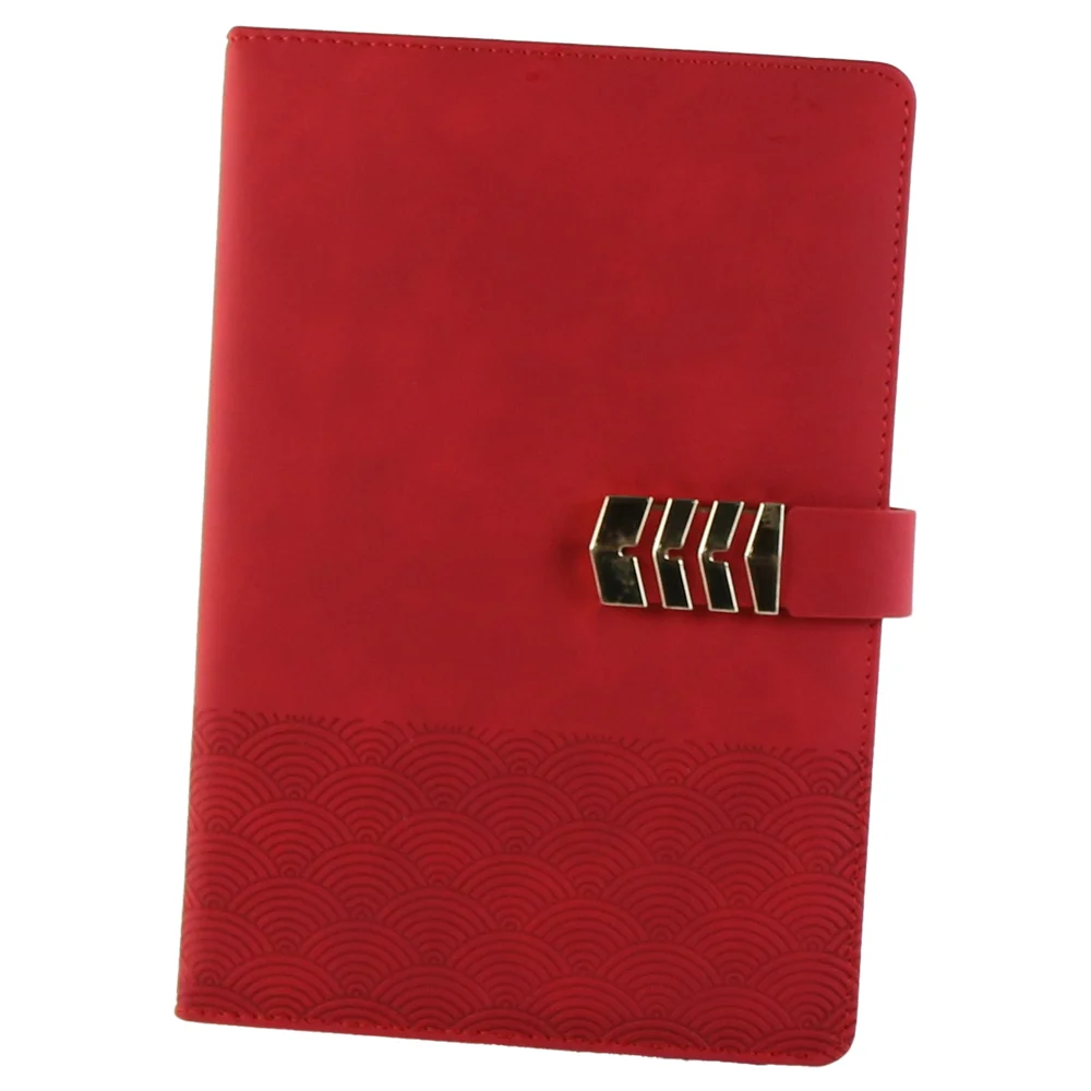 Agenda eleganta 14.5x21 cm rosu [0]