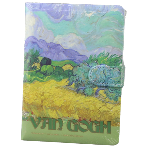 Agende nedatate - Agenda cu inchidere magnet 13x17.5 cm Van Gogh