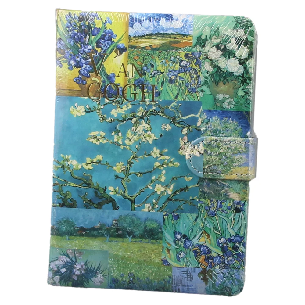 Agende nedatate - Agenda cu inchidere magnetica 13x17.5 cm Van Gogh Collage