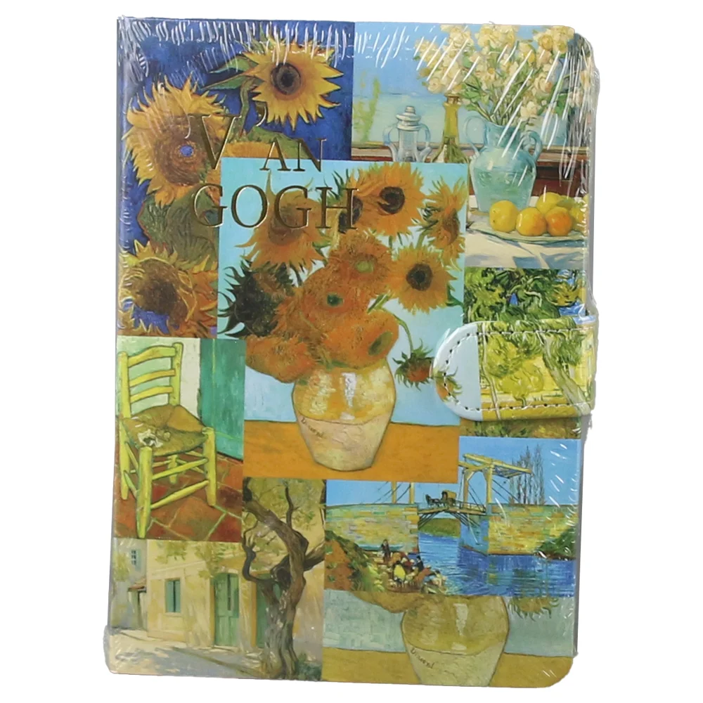 Agenda cu inchidere magnetica 13x17.5 cm Van Gogh Collage [3]