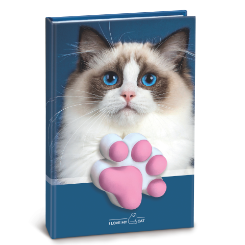 Agenda nedatata cu pisicute squishy 10 x 15 cm culori diferite [6]