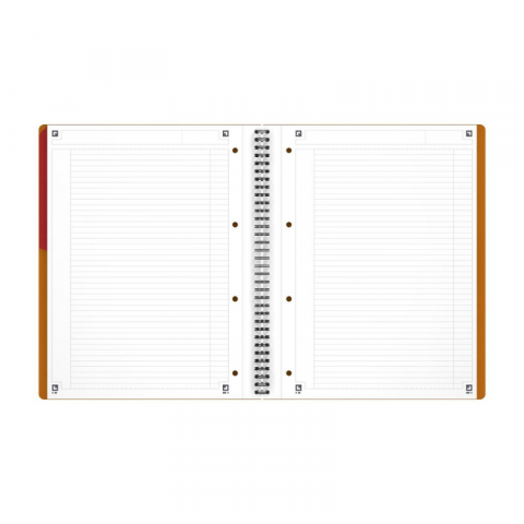 Agenda organizator Oxford International Active Book A4+ 80 file dictando, portocaliu [1]