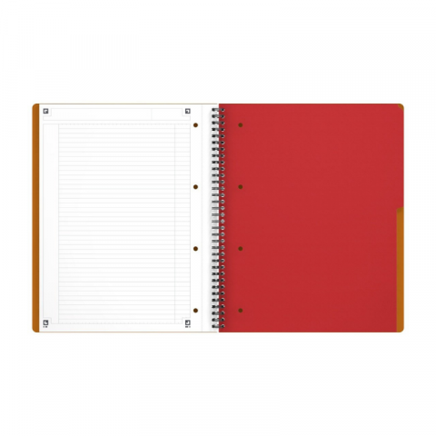 Agenda organizator Oxford International Active Book A4+ 80 file dictando, portocaliu [4]